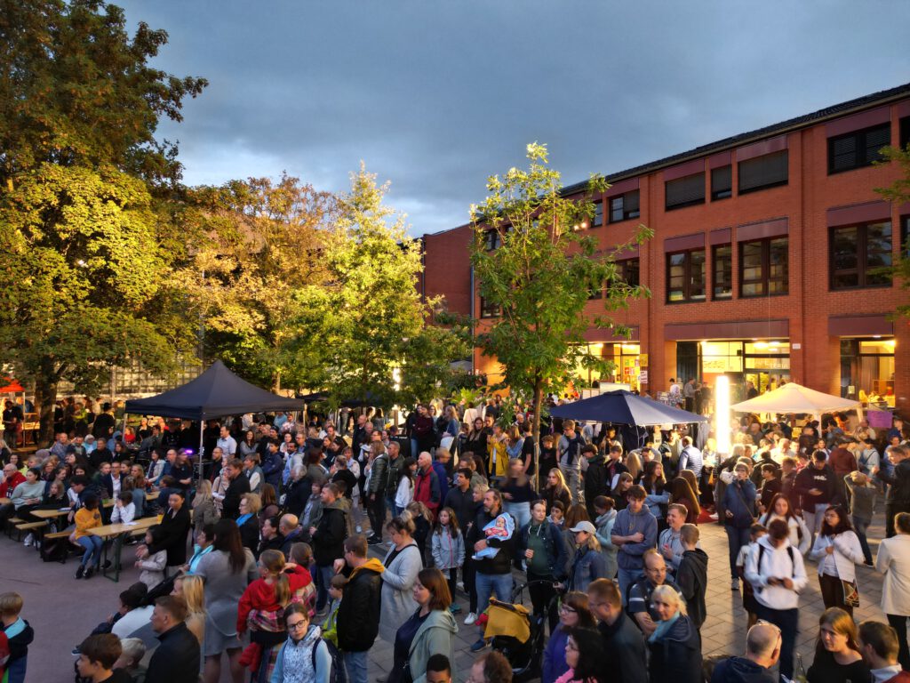 Großer Andrang beim Schulfest